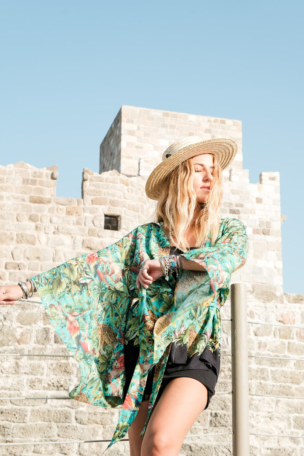 Jumanji Kısa Kimono