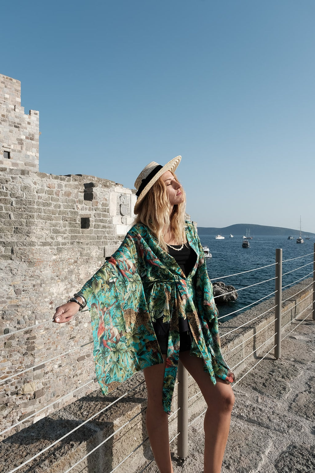Jumanji Kısa Kimono
