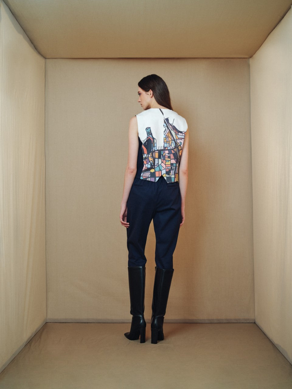 Navy Blue Pantolon