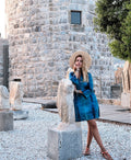 Ocean Horizon Kısa Kaftan