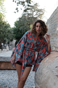 Rojo Cera Kısa Kimono