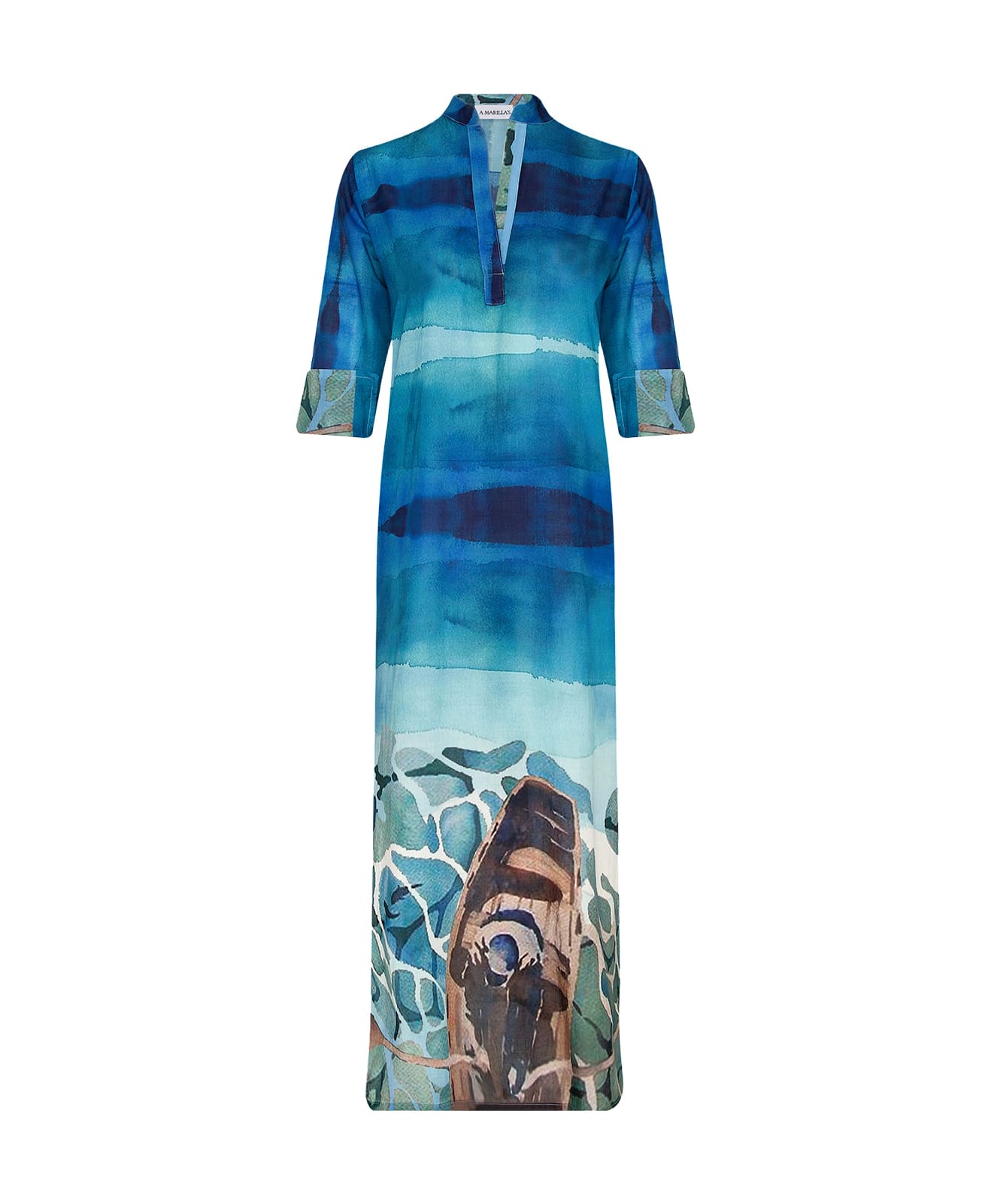 Zanzi Wood Boat Uzun Kaftan