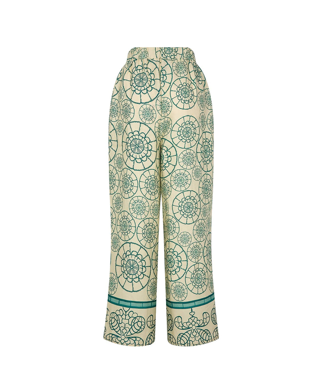 Ivory Lace Pantolon