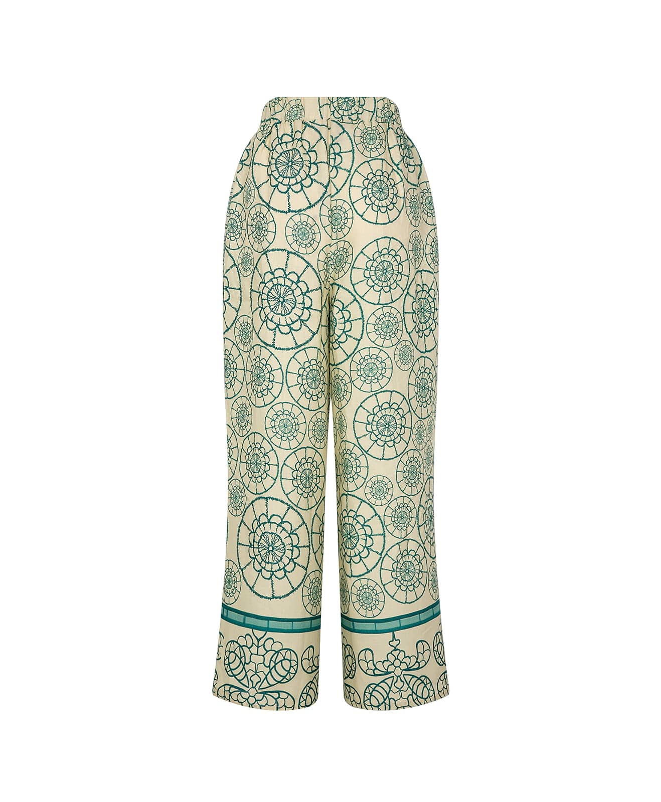 Ivory Lace Pantolon